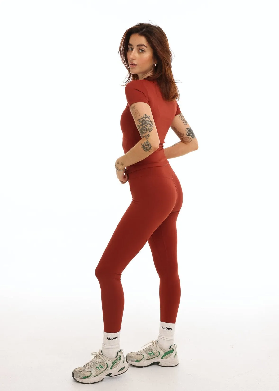 Mylo Seamless High Waist Red Velvet