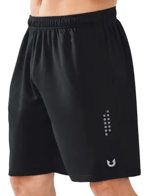 NORTHYARD Men's 10" Athletic Basketball Shorts Workout Gym Quick Dry Shorts Lightweight Mesh Training Shorts for Men Exercise Black