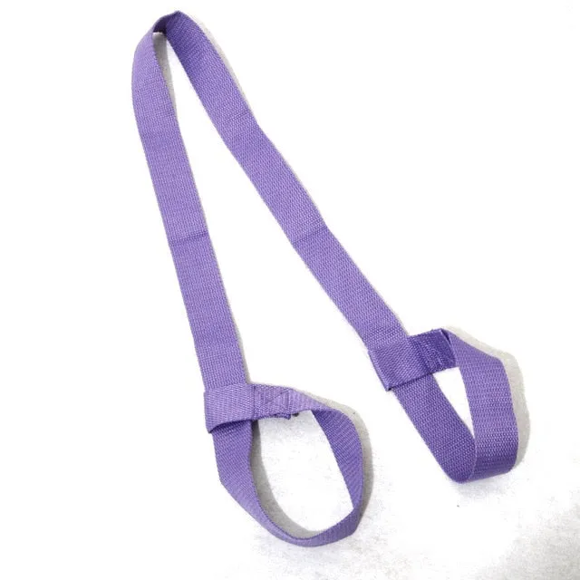Portable Yoga Mat Sling Sports Canvas Belt Fitness Gym Adjustable Carrier Shoulder Carry Strap