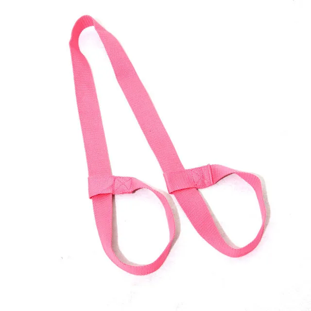 Portable Yoga Mat Sling Sports Canvas Belt Fitness Gym Adjustable Carrier Shoulder Carry Strap