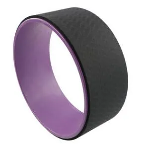Professional Yoga Pilates Circles Waist Shape Slim Training Bodybuilding ABS Gym Workout Yoga Wheel Back Tools