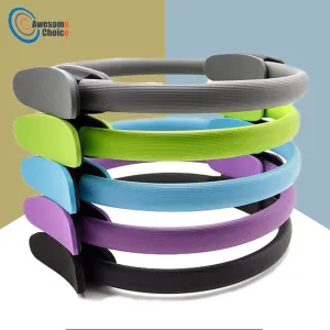 Quality Yoga Pilates Ring Magic Wrap Slimming Body Building Training Heavy Duty PP NBR Material Yoga Circle 5 colors