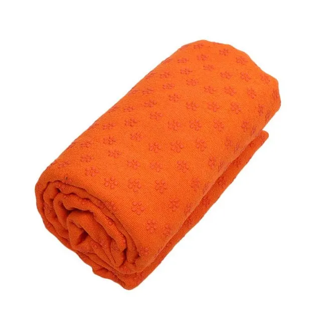 relefree Soft Travel Sport Fitness Exercise Yoga Pilates Mat Cover Towel Blanket Non-slip Sports Towel Yoga Blanket Mat 183x63cm