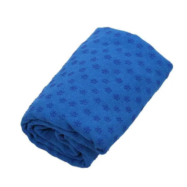 relefree Soft Travel Sport Fitness Exercise Yoga Pilates Mat Cover Towel Blanket Non-slip Sports Towel Yoga Blanket Mat 183x63cm