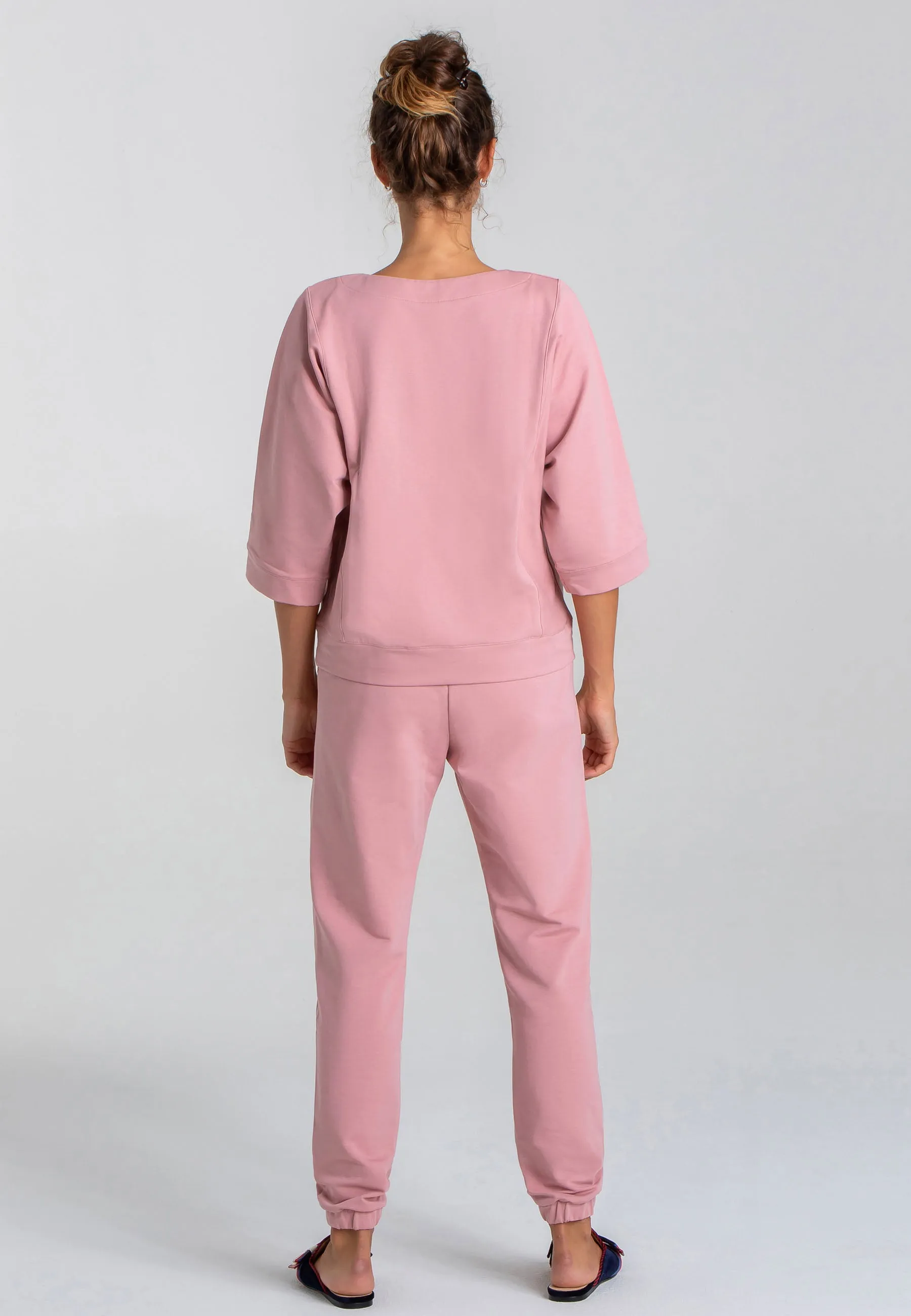 Silence Sweatshirt - Rose Blossom