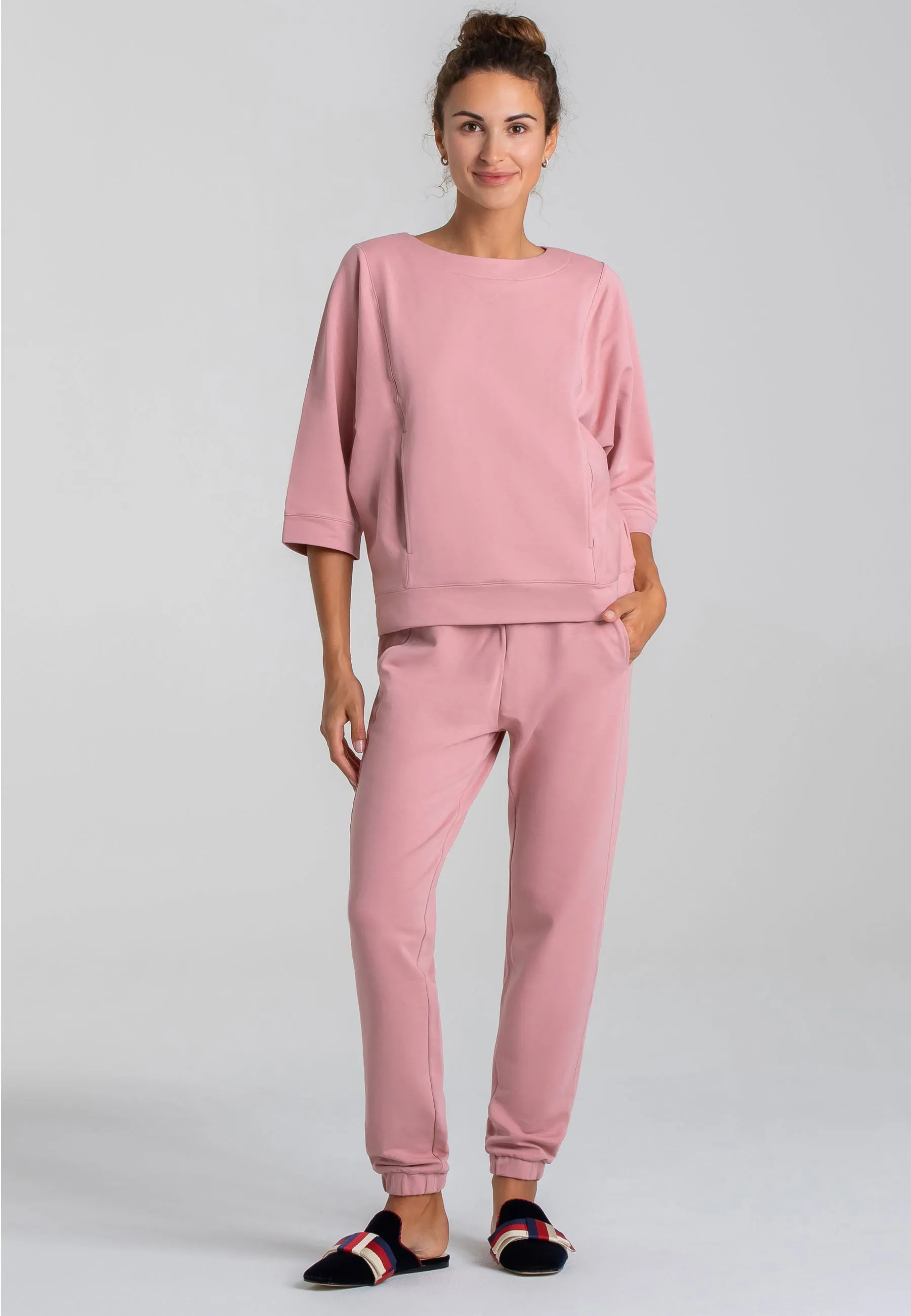 Silence Sweatshirt - Rose Blossom