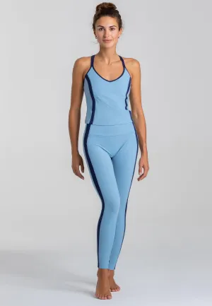 Spirit Tank Top mit integriertem BH ?C Dusty Baby Blue