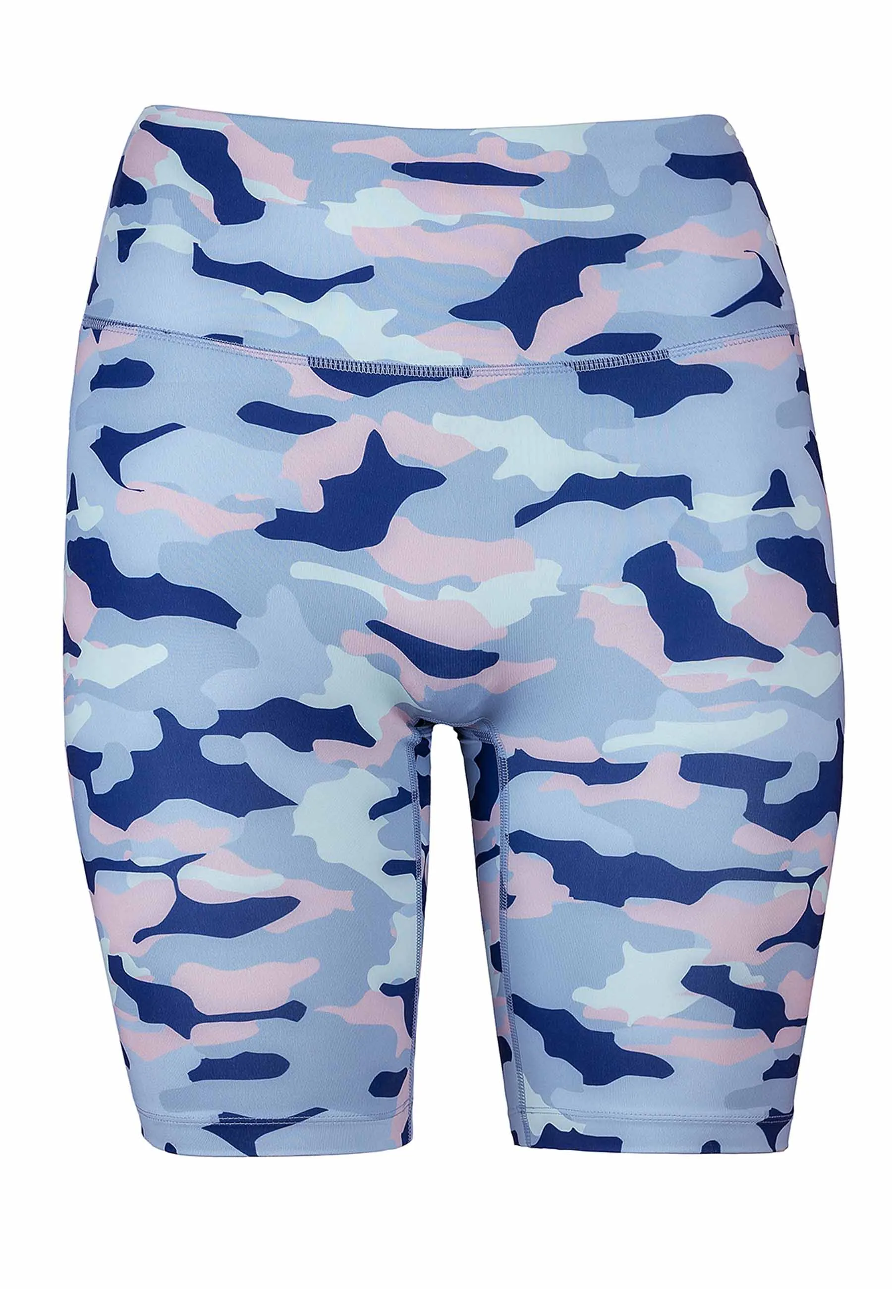 Star Bike Shorts mit hohem Bund - Camo