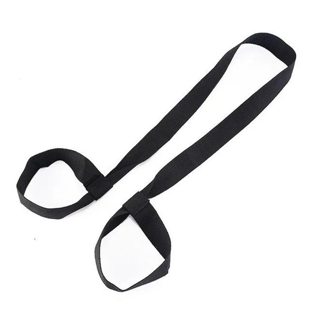 Strap Mat Sling Belt Elastic Carrier Yoga Shoulder Carry Geometric Band Two-way Adjustable 65g