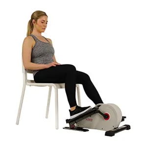Sunny Health & Fitness Fully Assembled Magnetic Under Desk Elliptical Peddler ?C SF-E3872