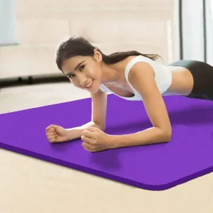 Thickened 15mm Non-slip Yoga Mats For Fitness Sports mat Yoga Mat Exercise Gym Mat Pilates Pads High Bounce outdoor pad 185*80cm