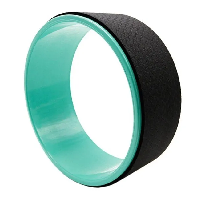 TPE Yoga Circles Pilates Professional Waist Shape Bodybuilding ABS Gym Workout Yoga Wheel Back Training Tool For Fitness Dance