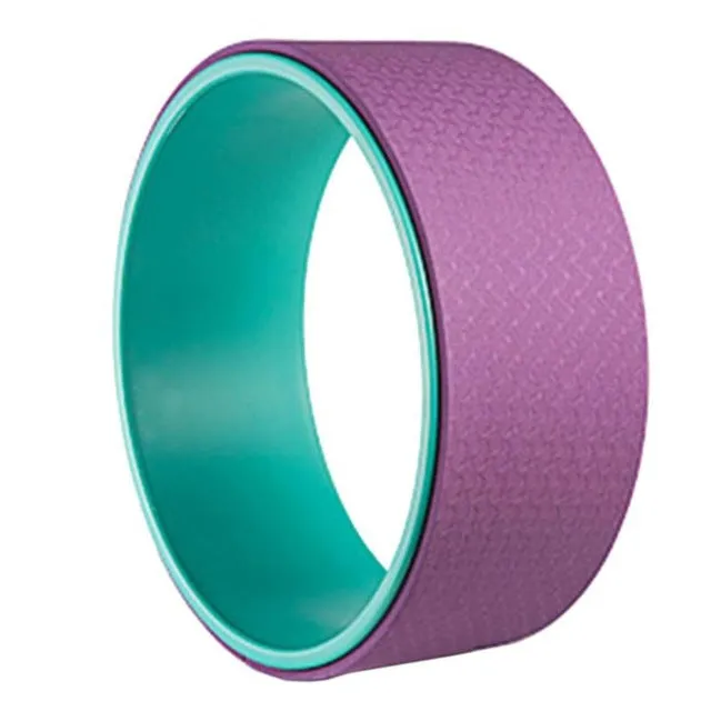 TPE Yoga Circles Pilates Professional Waist Shape Bodybuilding ABS Gym Workout Yoga Wheel Back Training Tool For Fitness