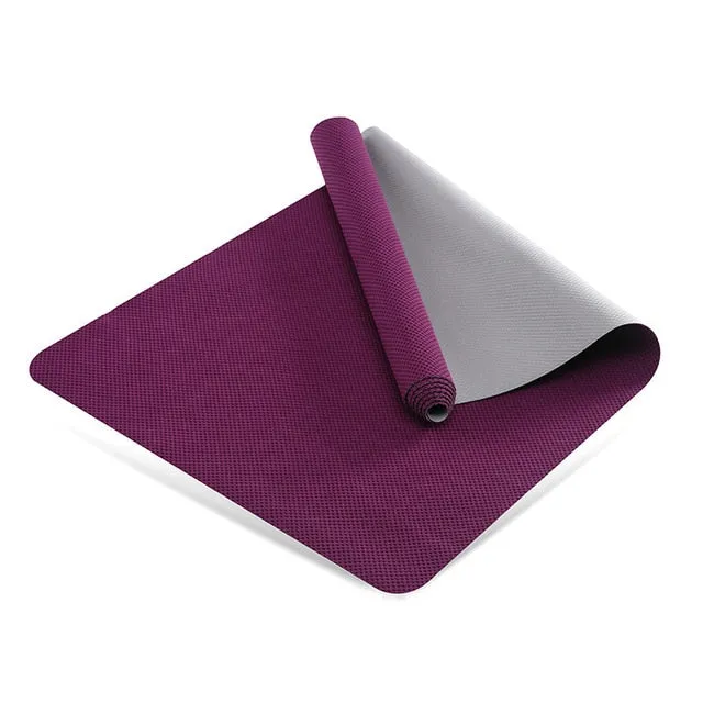 Ultralight Travel Yoga Towel Mat and Pilates Mat 183*63cm  Fine fiber   TPE Non-skid for Hot Yoga Pilates or High Sweat Exercise