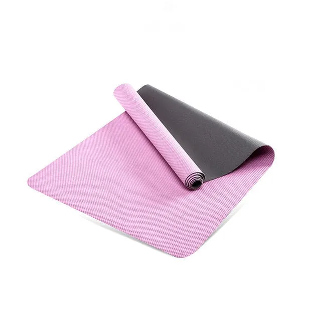 Ultralight Travel Yoga Towel Mat and Pilates Mat 183*63cm  Fine fiber   TPE Non-skid for Hot Yoga Pilates or High Sweat Exercise