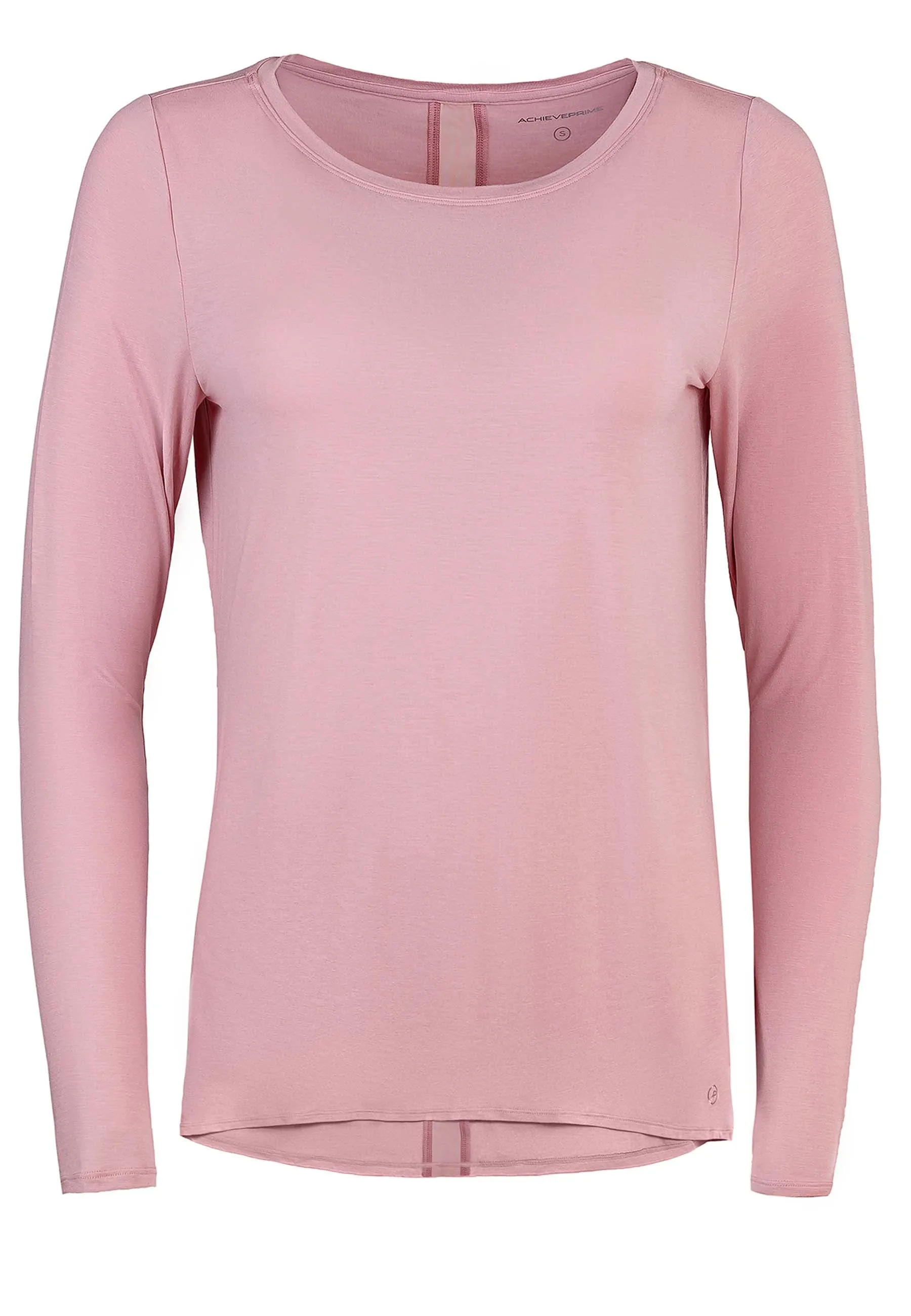 Wave Long Sleeve Top - Rose Blossom