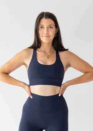 Wild Sports Bra Navy