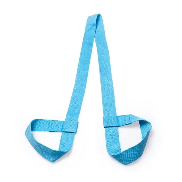 Yoga Mat Sling Transporter Shoulder Strap Belt Stretch Adjustable Exercise 2018 Hot Drop Shipping