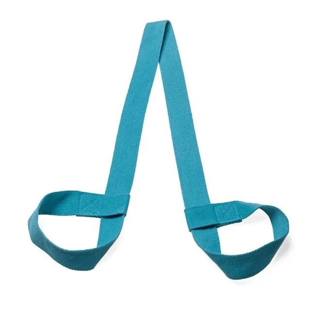 Yoga Mat Sling Transporter Shoulder Strap Belt Stretch Adjustable Exercise 2018 Hot Drop Shipping