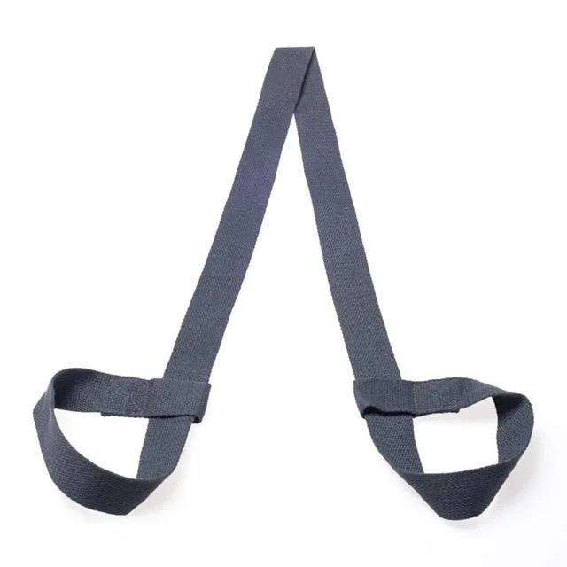 Yoga Mat Sling Transporter Shoulder Strap Belt Stretch Adjustable Exercise 2018 Hot Drop Shipping