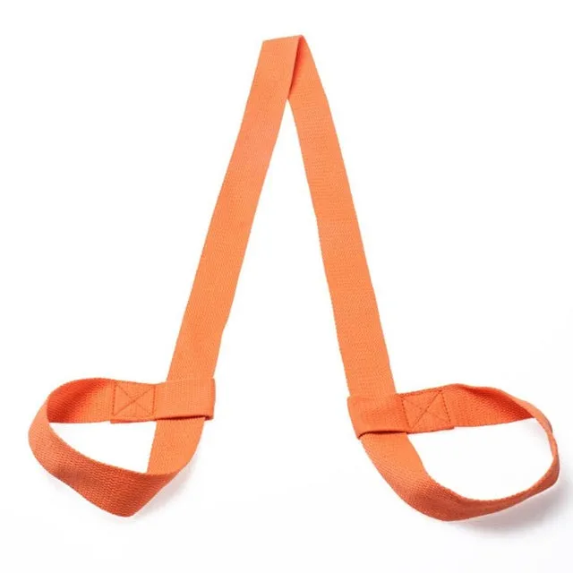 Yoga Mat Sling Transporter Shoulder Strap Belt Stretch Adjustable Exercise 2018 Hot Drop Shipping