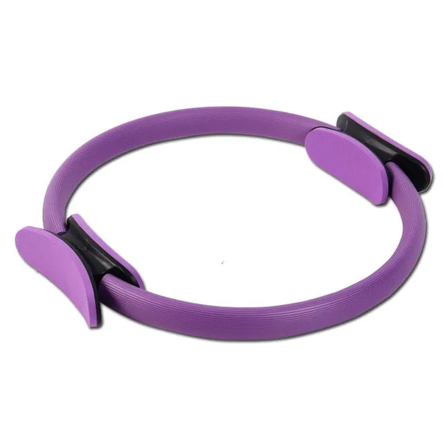 Yoga Pilates Ring Magic Wrap Slimming Body Building Training Yoga Circle