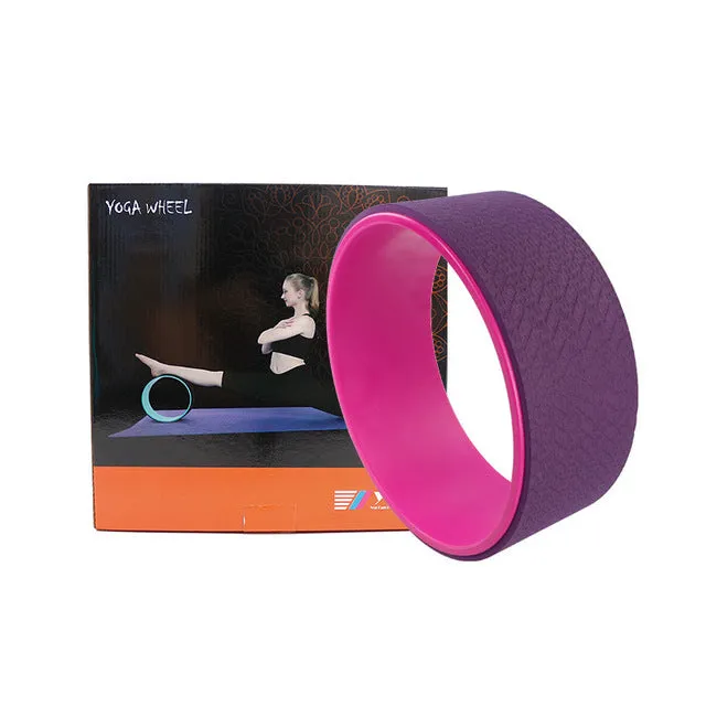 Yoga Pilates ring Training Wheel Yoga Circle Pilates Professional ABS Circles Gym Workout Back Training Tool