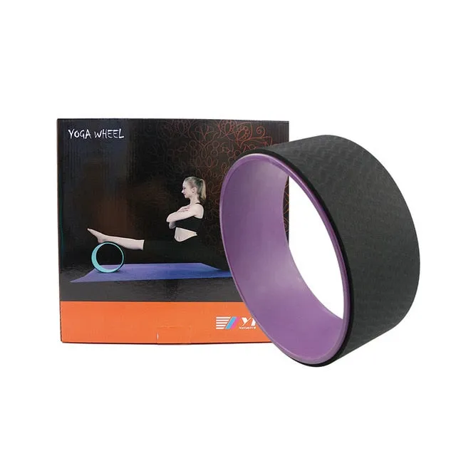 Yoga Pilates ring Training Wheel Yoga Circle Pilates Professional ABS Circles Gym Workout Back Training Tool