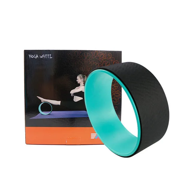 Yoga Pilates ring Training Wheel Yoga Circle Pilates Professional ABS Circles Gym Workout Back Training Tool