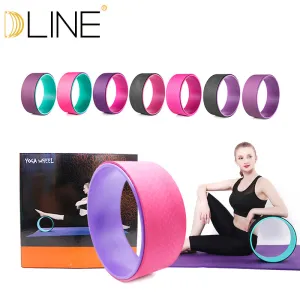 Yoga Pilates ring Training Wheel Yoga Circle Pilates Professional ABS Circles Gym Workout Back Training Tool