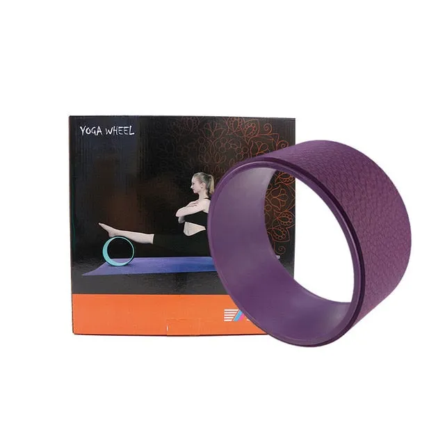 Yoga Pilates ring Training Wheel Yoga Circle Pilates Professional ABS Circles Gym Workout Back Training Tool
