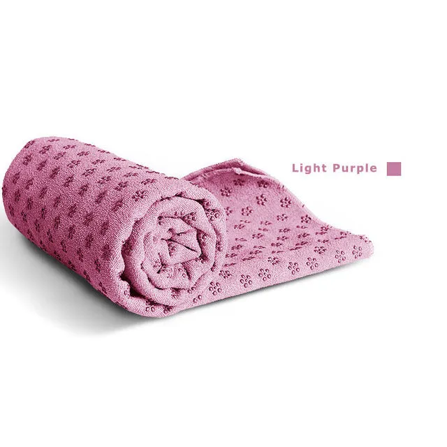 YOUGLE Non Slip Yoga Mat Cover Towel Blanket For Fitness Exercise Pilates Training