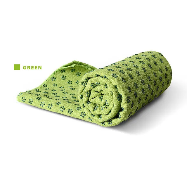 YOUGLE Non Slip Yoga Mat Cover Towel Blanket For Fitness Exercise Pilates Training