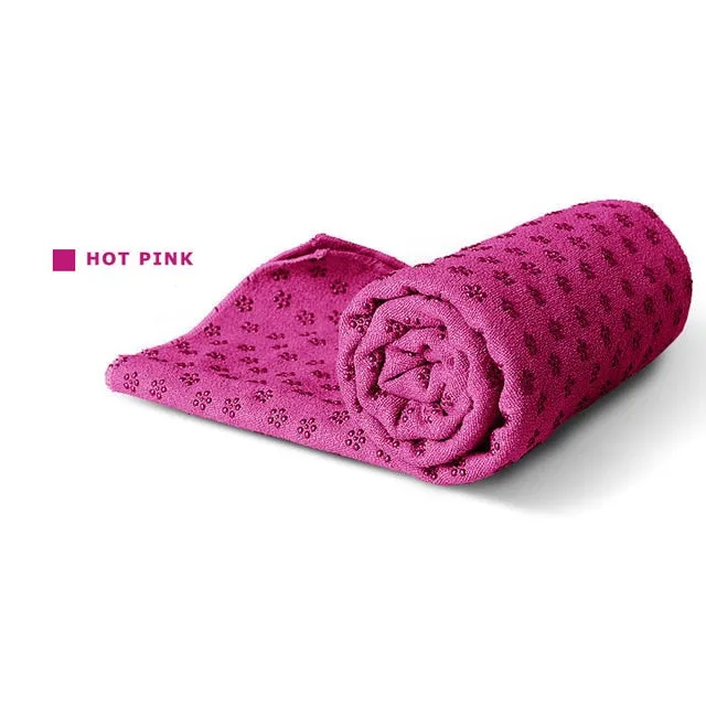 YOUGLE Non Slip Yoga Mat Cover Towel Blanket Sport Fitness Exercise Pilates Workout HOT