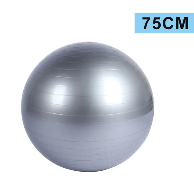 YOUGLE Sports Yoga Balls Bola Pilates Fitness Gym Balance Fitball Exercise Pilates Workout Massage Ball 55cm 65cm 75cm 85cm