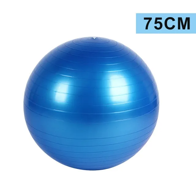 YOUGLE Sports Yoga Balls Bola Pilates Fitness Gym Balance Fitball Exercise Pilates Workout Massage Ball 55cm 65cm 75cm 85cm