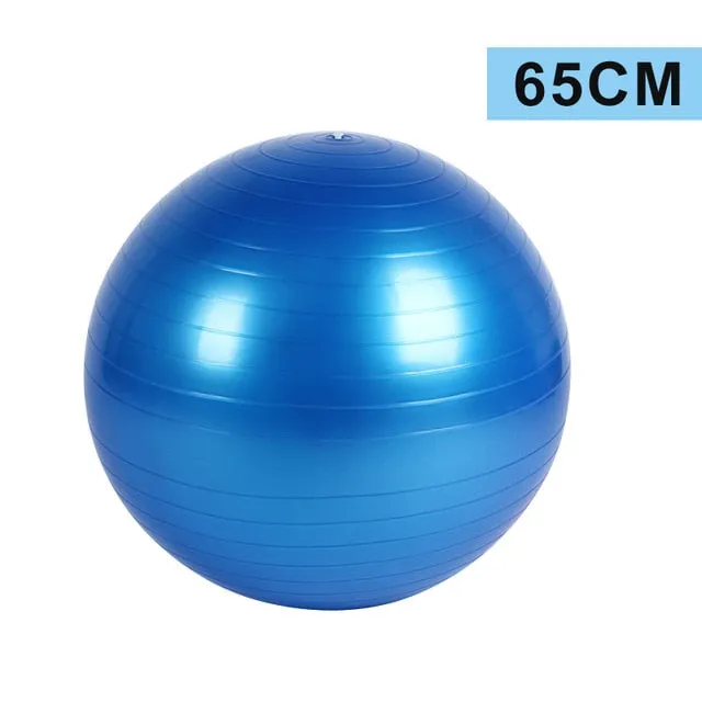 YOUGLE Sports Yoga Balls Bola Pilates Fitness Gym Balance Fitball Exercise Pilates Workout Massage Ball 55cm 65cm 75cm 85cm
