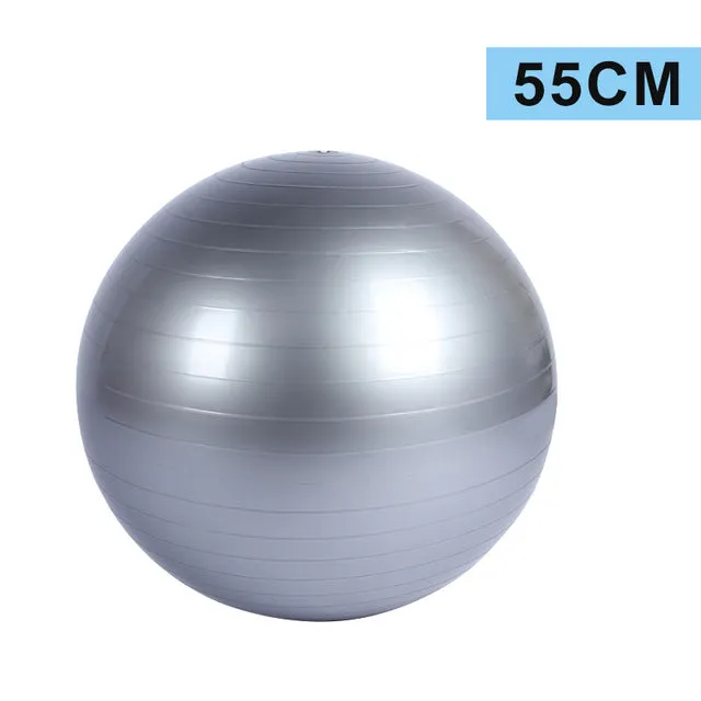 YOUGLE Sports Yoga Balls Bola Pilates Fitness Gym Balance Fitball Exercise Pilates Workout Massage Ball 55cm 65cm 75cm 85cm